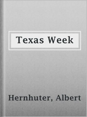 cover image of Texas Week
